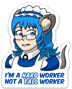 Mousemaid Sticker