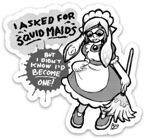 Squid Maids Sticker
